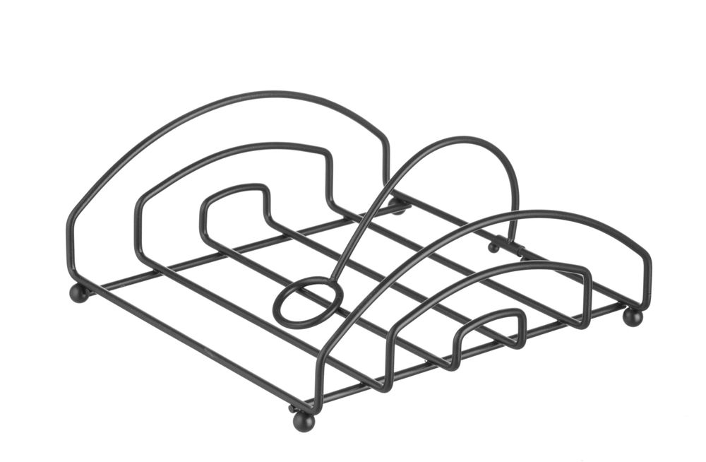 Serviettenhalter, schwarz